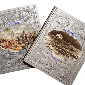 2 Vintage TIME-LIFE Books The Civil War Series: Gettysburg & The Bloodiest Day